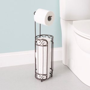 Scroll Design Toilet Paper Holder Image 2