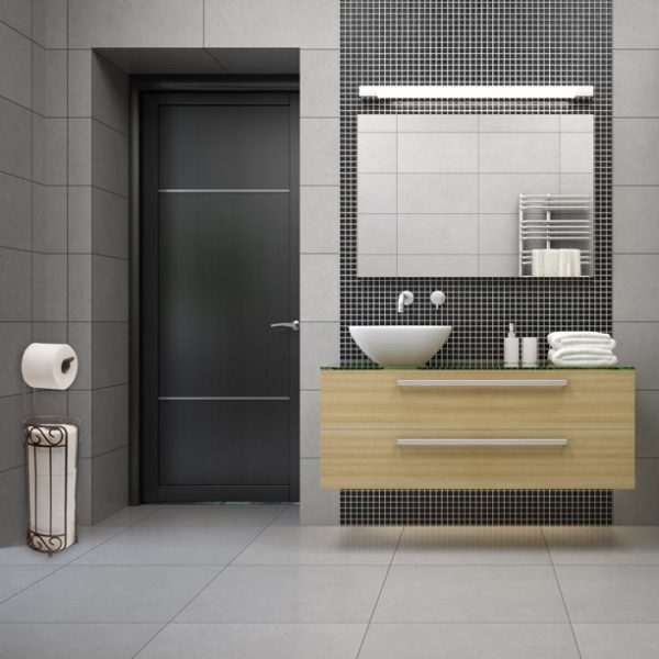 Home Basics Scroll Design Toilet Paper Holder and Dispenser, Bronze