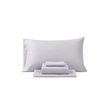 Mainstays Silver 8 Piece Bed in a Bag Comforter Set With Sheets, Queen