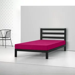 Spa Sensations by Zinus 5" Memory Foam Twin Kids' Mattress, Pink