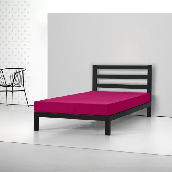 Spa Sensations by Zinus 5" Memory Foam Twin Kids' Mattress, Pink