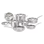 Cuisinart MultiClad Pro 12 Piece Stainless Steel Cookware Set