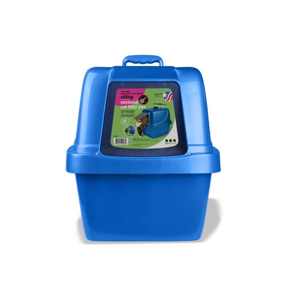 Van Ness CP77 Enclosed Sifting Cat Pan, Litter Box, Extra Large