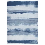 Wanda June Home Tie Dye Washable Area Rug, Grey, 3'9" x 5'5" by Miranda Lambert