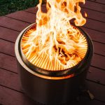 Solo Stove Ranger 2.0, Smokeless Fire Pit | Wood Burning Fireplaces with Removable Ash Pan, Portable Outdoor Firepit - Ideal for Camping, Stainless Steel, H: 12.5 in x Dia: 12.5 in, 15 lbs