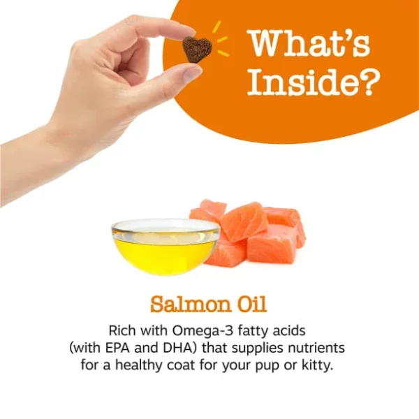 Zesty Paws Pure Wild Alaskan Salmon Oil for Cats and Dogs, 32 Fl. Oz.