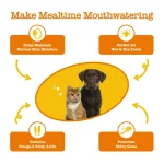 Zesty Paws Pure Wild Alaskan Salmon Oil for Cats and Dogs, 32 Fl. Oz.