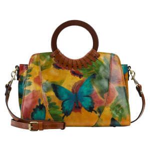 Patricia Nash Lyon Satchel Crossbody