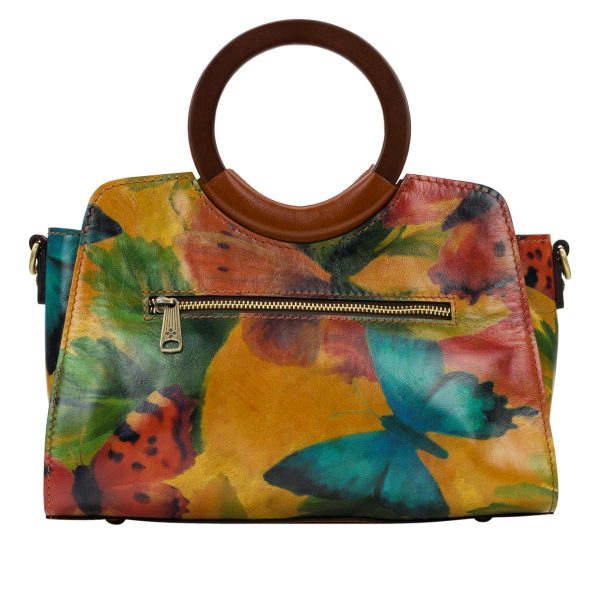 Patricia Nash Lyon Satchel Crossbody