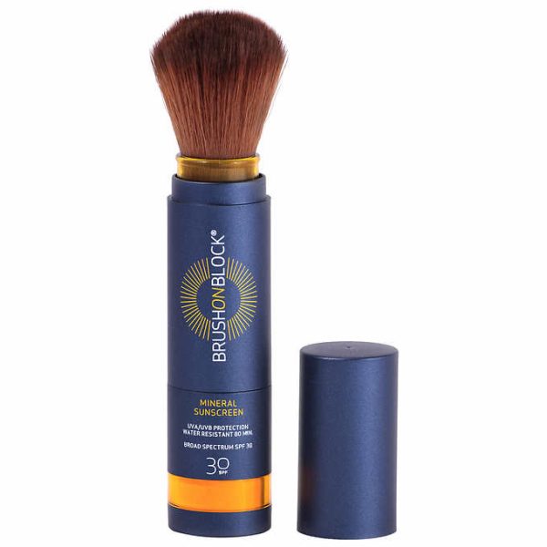 Brush On Block SPF 30 Mineral Powder Sunscreen, 0.12 oz Duo