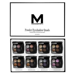 Artis Monograph Collection Powder Eyeshadow Quads Portfoli0, Plus Brush