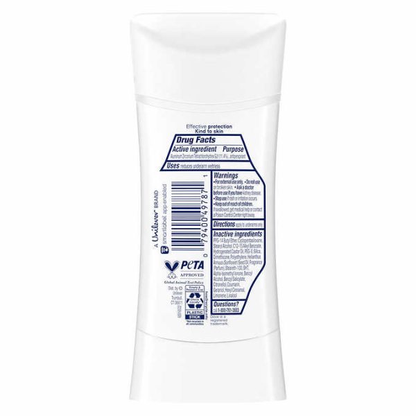 Dove advanced care invisible+ Antiperspirant Deodorant, 2.6 oz, 4-pack