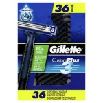 Gillette Custom Plus3 Disposable Razors, 36-count