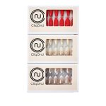 CliqOnU 3-Piece Press On Bundle Set