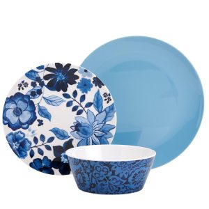 Dolly Parton 12pc Angel Melamine Dinnerware Set