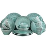 Elama Ocean Breeze 16-piece Dinnerware Set