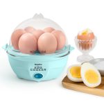 Nostalgia Retro Premium 7-Egg Cooker in Aqua