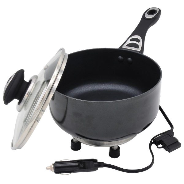 RoadPro 12-Volt Portable Saucepan with Non-Stick Surface