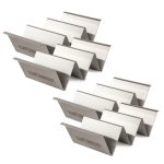Taco Tuesday Stainless Steel 4-Piece Taco Holder Set 125-1562