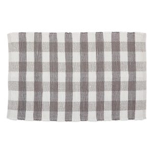 Design Imports 26" x 40" Reversible Buffalo Check Rag Rug