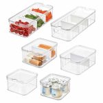 iDESIGN Fridge Bins, Set of 6