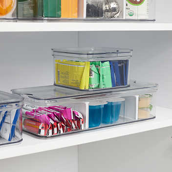 iDESIGN Fridge Bins, Set of 6