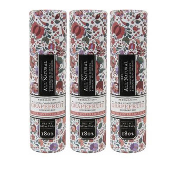 Beekman 1802 Honeyed Grapefruit Tinted Lip Balm Trio Auto-Ship®