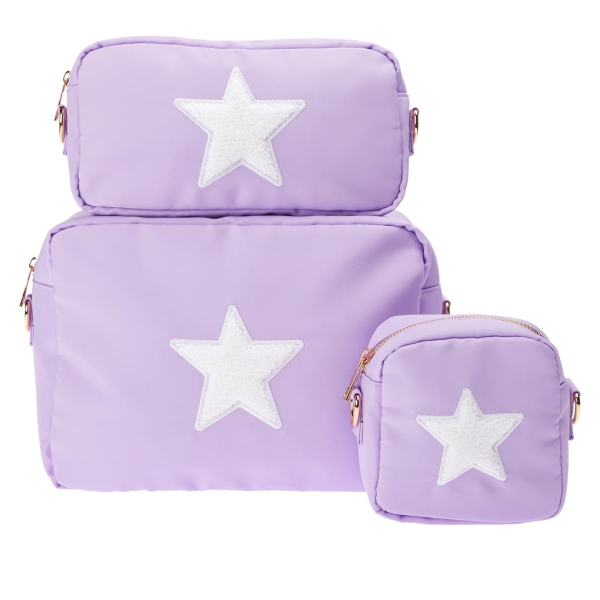 Bloc Bags Trio Set with Decorative Applique Design