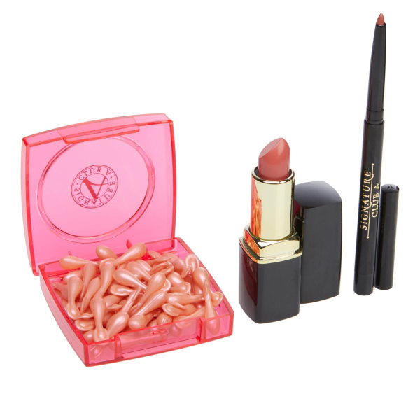 Signature Club A by Adrienne 3-piece Luscious Full Lips Set