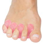ZenToes Gel Toe Separators for Home Pedicure - 2 Sets of 2 127-3301