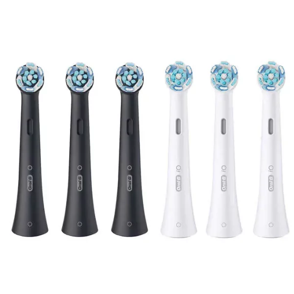Oral-B iO Series Ultimate Clean Replacement Electric Toothbrush Heads, 6-count