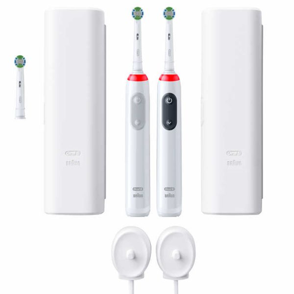Oral-B Smart Clean 360 Rechargeable Electric Toothbrush, 2-pack