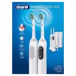 Oral-B Smart Clean 360 Rechargeable Electric Toothbrush, 2-pack