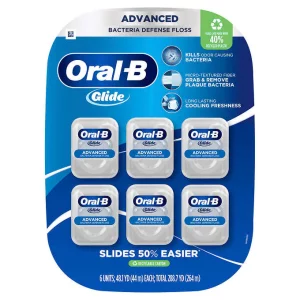 Oral-B Glide Advanced Multi-Protection Floss, 6-pack