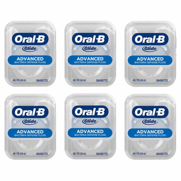 Oral-B Glide Advanced Multi-Protection Floss, 6-pack