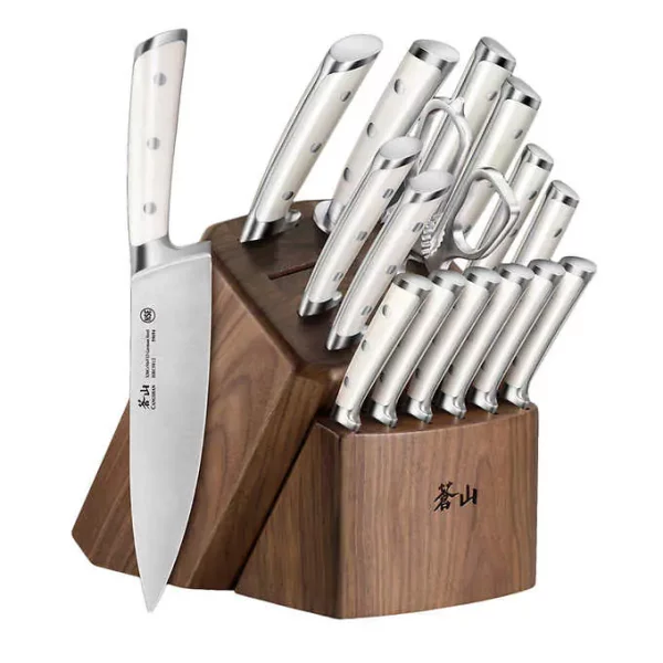 Cangshan L Series 17-Piece German Steel Forged Knife Set