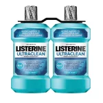 Listerine UltraClean Coolmint Mouthwash, 1.5 Liter, 2-count