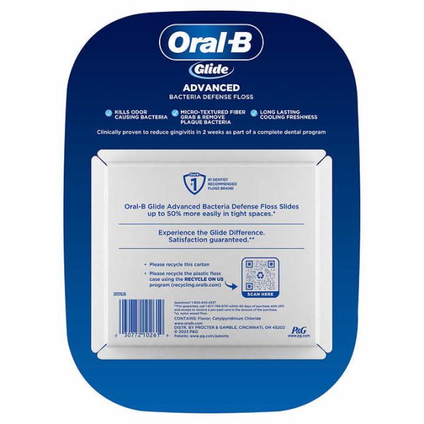 Oral-B Glide Advanced Multi-Protection Floss, 6-pack