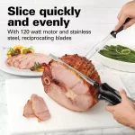 Hamilton Beach Electric Knife Carving Set Black - 74277