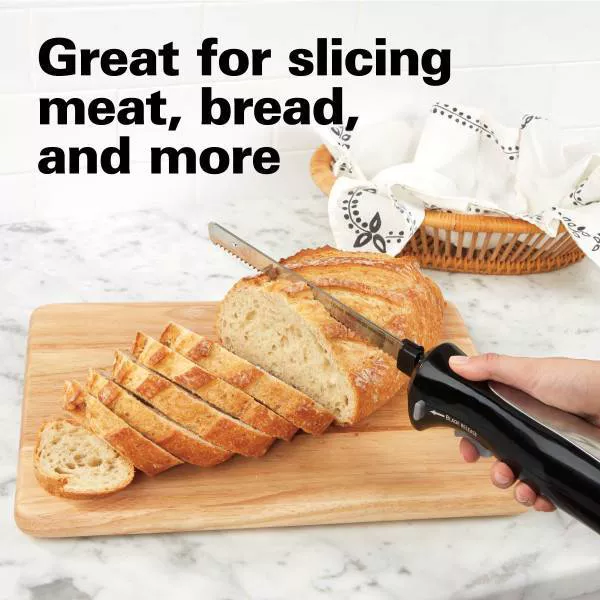 Hamilton Beach Electric Knife Carving Set Black - 74277