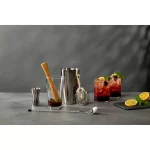 Houdini 5pc Bar Tool Set (Shaker, Jigger, Strainer, Muddler, Stirring Spoon)