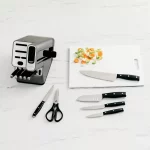 Ninja Foodi NeverDull Essential 12pc Knife System with Built in Sharpener - K12012