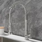 Removable Black Gourmet Kitchen Faucets Kitchen Removable For Kitchen Sink Mixer Tap For Sink 360 Degree Rotation