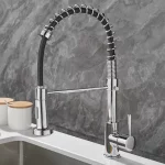 Removable Black Gourmet Kitchen Faucets Kitchen Removable For Kitchen Sink Mixer Tap For Sink 360 Degree Rotation