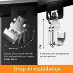 27 in. Gunmetal Black Stainless Steel Single Bowl Drop-in Workstation Kitchen Sink with Black Spring Neck Faucet