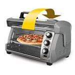 Hamilton Beach® Easy Reach® Toaster Oven with Roll-Top Door