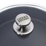 Lidia's Kitchen 3-Quart Lightweight Cast Iron Sauté Pan