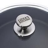 Lidia's Kitchen 3-Quart Lightweight Cast Iron Sauté Pan