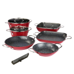 Curtis Stone 10-piece Dura-Pan Stacking Cookware Set