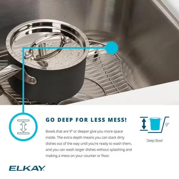 Pergola 25 in. Drop in Single Bowl Drop in 20 Gauge Stainless Steel Kitchen Sink